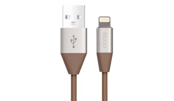 Orsen S31 Lightning Cable 2.1A 1.2m brown