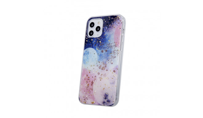 Fusion Gold Glam Galactic ümbris silikoonist ümbris Samsung A226 Galaxy A22 5G