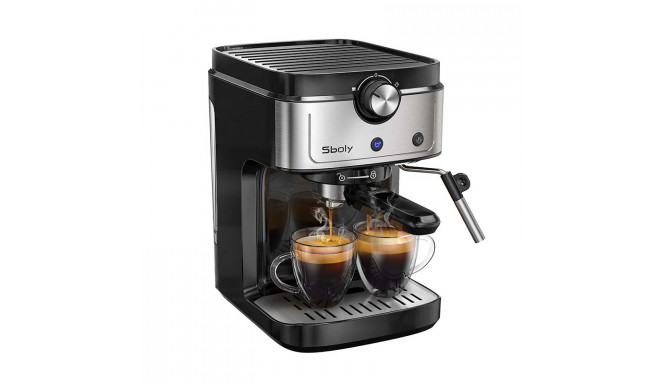 Sboly capsule coffee machine 2in1 Nespresso Capsule & Cask Machine 