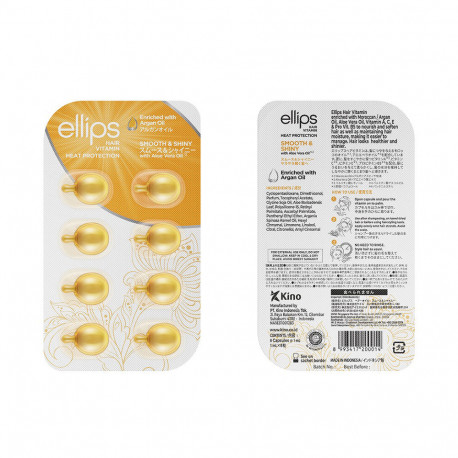 ELLIPS SMOOTH & SHINY hair vitamin 8 u