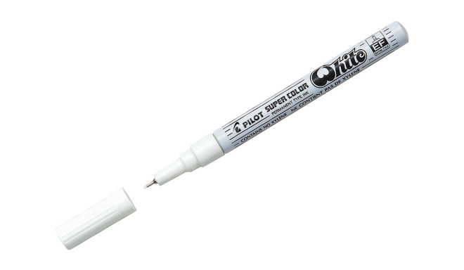 Marker permanentne PILOT Supercolour 1.0 mm,Fine  88018,valge