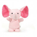 Soft toy for dogs Gloria Hoa Pink Elephant Polyester Eva Rubber