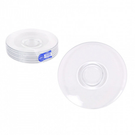 Plate set Duralex Caprice (14 x 1,5 cm) (6 pcs)