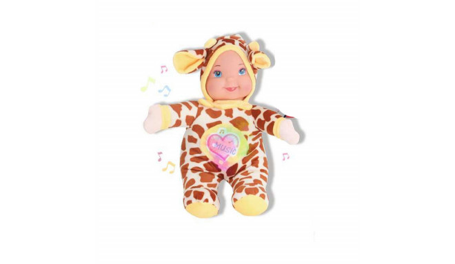 Baby doll Reig Musical Plush Toy 35 cm Giraffe