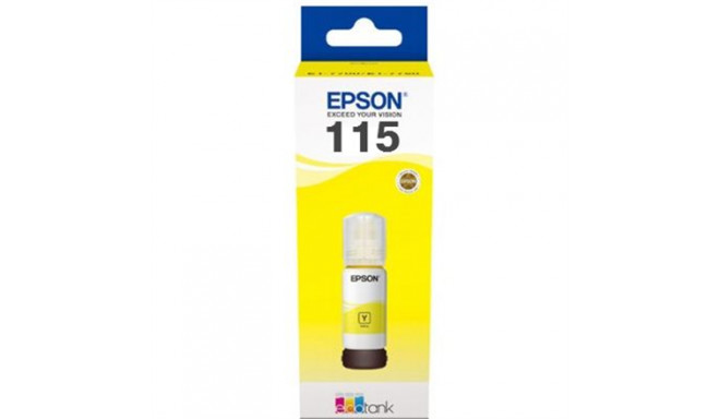 Epson 115 EcoTank (C13T07D44A) Ink Refill Bottle, Yellow