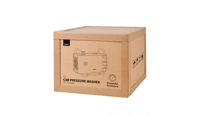 Baseus Car Tool F1 Car Pressure Washer XL 1300W, 100Bar, EU Black (CRXCJ-C0A)