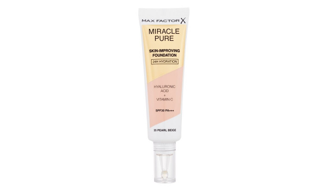 Max Factor Miracle Pure Skin-Improving Foundation (30ml) (35 Pearl Beige)