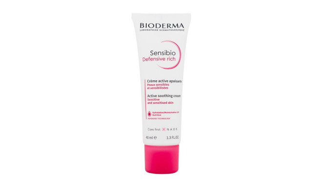 BIODERMA Sensibio Defensive Rich Active Soothing Cream (40ml)