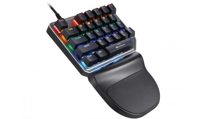 Klaviatuur mängurile Sandberg RageStorm Mech Gaming Keypad Black