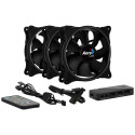 Aerocool Eclipse 12 PRO ARGB 12cm tālvadības datora dzesētāju komplekts