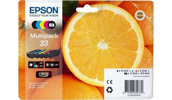 Epson Multipack 33 Claria C13T33374011