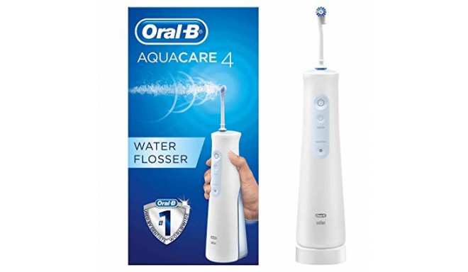 Braun Oral-B elektriline hambahari Aqua Care 4, valge