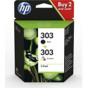 HP tint 303, must/värviline (3YM92AE)