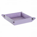 Valet Tray DKD Home Decor Lilac Polyurethane (20 x 20 x 4 cm)