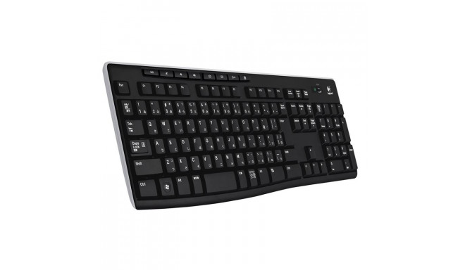 Logitech K270, RUS, must - Juhtmevaba klaviatuur