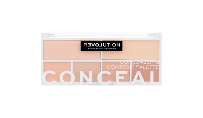 Revolution Relove Conceal Me Concealer & Contour Palette (11ml) (Fair)