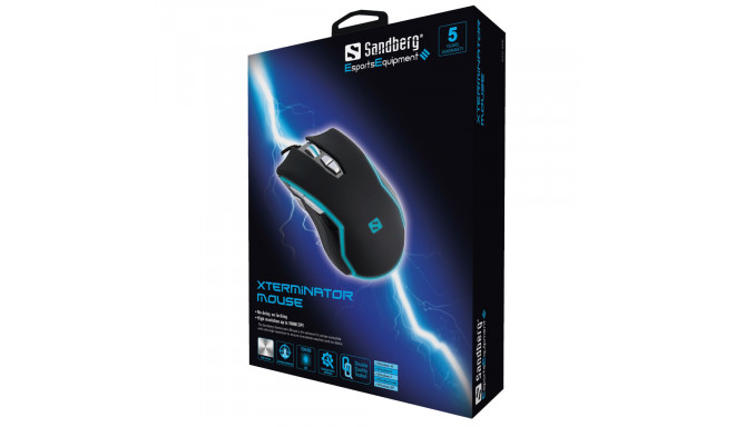 Sandberg 640-08 Xterminator Mouse 10000 DPI