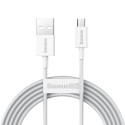 Baseus cable Superior USB - microUSB 2,0 m 2,0A white