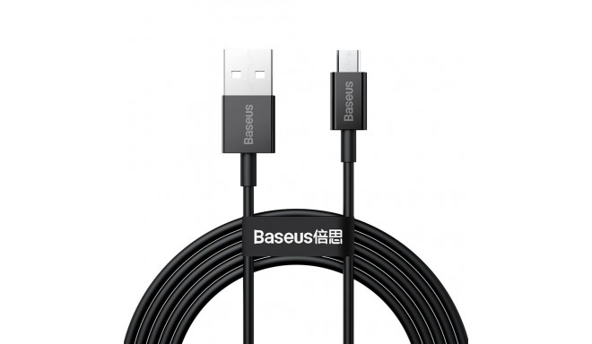 Baseus cable Superior USB - microUSB 2,0 m 2,0A black