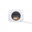 3-socket plugboard with power switch NANOCABLE 10.37.0001 White