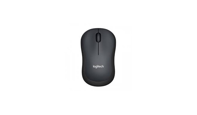 Logitech M220 Wireless Mouse, RF Wireless, 1000 DPI, Silent, Charcoal