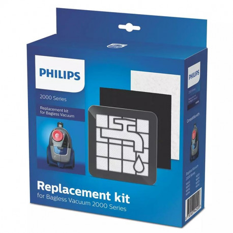 Vahetusfiltrikompl. kotita tolmuimeja seeriale 2000, Philips