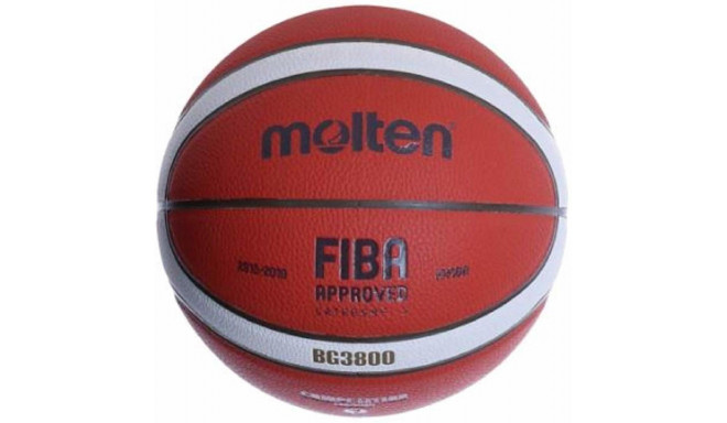 Basketball MOLTEN B5G3800 FIBA, size 5, synthetic leather