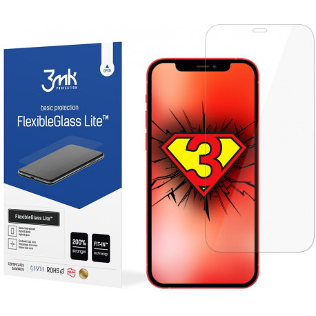 3MK protective glass Flexible Glass Lite Protection Apple iPhone 12 Pro Max