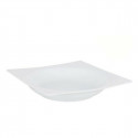 Deep Plate Zen Porcelain White (20 x 20 x 3,5 cm)