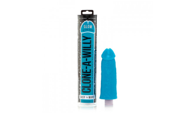 Glow in the Dark Blue Clone A Willy CWGDBLU