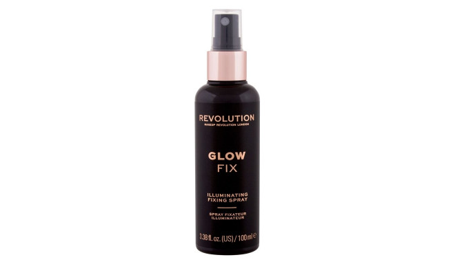 Makeup Revolution London Glow Fix Illuminating Fixing Spray (100ml)