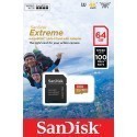 SanDisk memory card microSDXC 64GB Action Extreme A1
