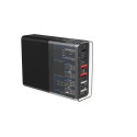 Devia wall charger Extreme PD QC 3.0 75W 2x USB-C 4x USB black