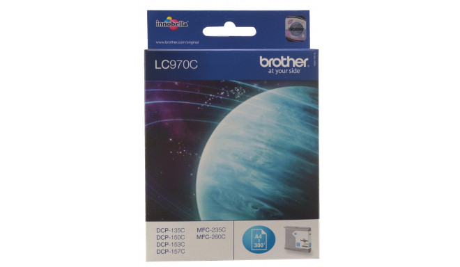 Brother ink cartridge LC-970C, cyan