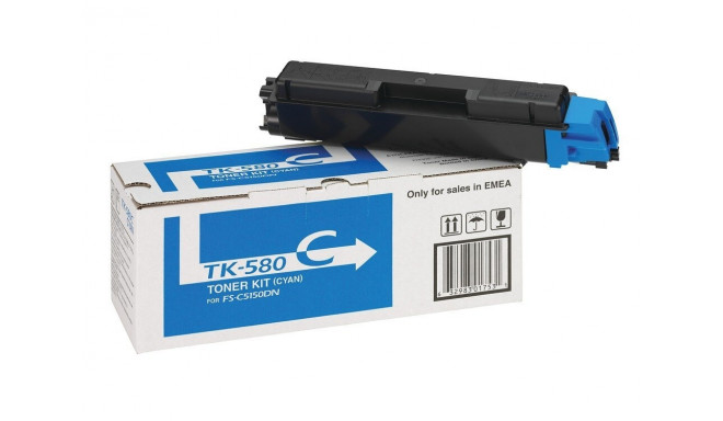 Kyocera Toner Cyan 2.800 pages TK 580C