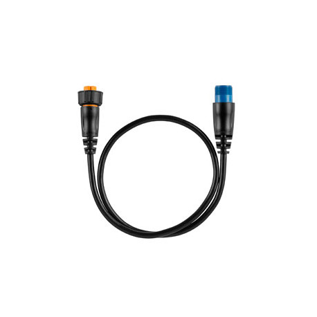 Garmin 8-pin Transducer to 12-pin Sounder Adapter Cable with XID