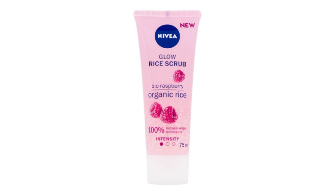 Nivea Rice Scrub Glow Bio Raspberry (75ml)