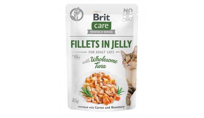 BRIT Care Fillets in Jelly tuna fillets - wet cat food - 85 g