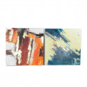 Painting DKD Home Decor Abstract (100 x 3.5 x 100 cm) (2 pcs)