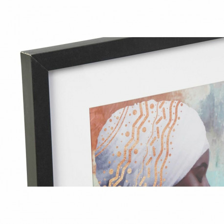 Maal DKD Home Decor Koloniaalne Etniline (35 x 2,5 x 45 cm) (4 Ühikut)