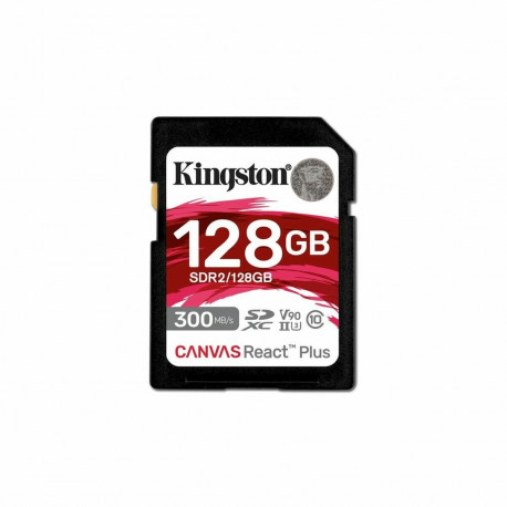 Карта памяти микро-SD с адаптером Kingston SDR2/128GB 128 Гб 8K Ultra HD SDXC UHS-II - Карты памяти - Photopoint