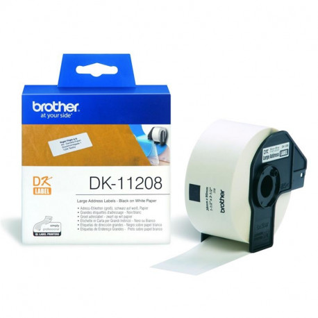Etikett Brother DK11208