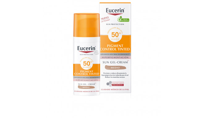 EUCERIN SUN PROTECTION pigment fluido color SPF50+ #medium 50 ml