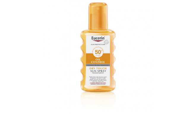 EUCERIN SUN PROTECTION oil dry touch transparent spray SPF50+ 200 ml