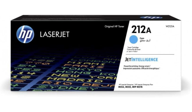 HP Toner Cyan 4,500 pages W2121A