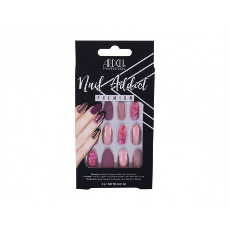 Ardell Nail Addict Premium (24ml) (Chrome Pink Foil)