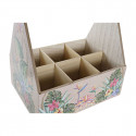 Pudelialus DKD Home Decor MDF Mitmevärviline (24 x 16,5 x 25 cm) (2 Ühikut)