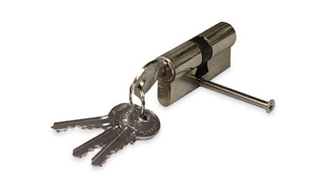 CYLINDER LOCK 60MM 30X30 CROM LONGER 5K