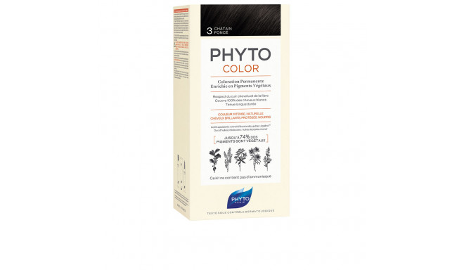 PHYTOCOLOR #3-castaño oscuro 4 u