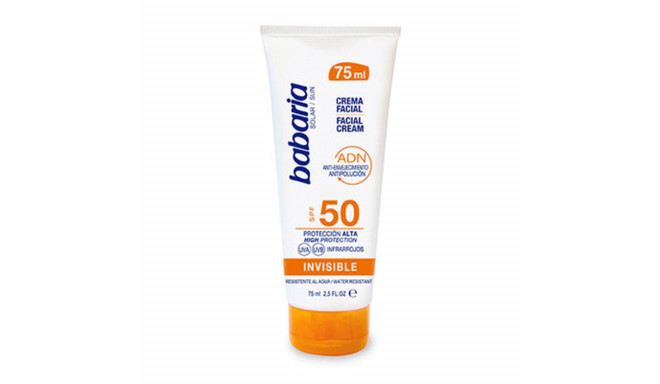 BABARIA SOLAR CREMA SPF50 INVISIBLE 75ML